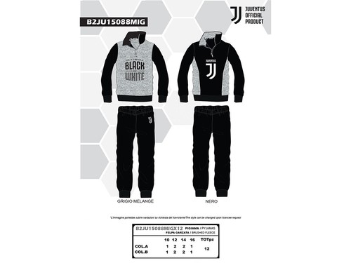 Pigiama juventus caldo - pigiama, cotone